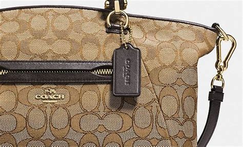 authentic coach bag vs fake|authentic coach purses.